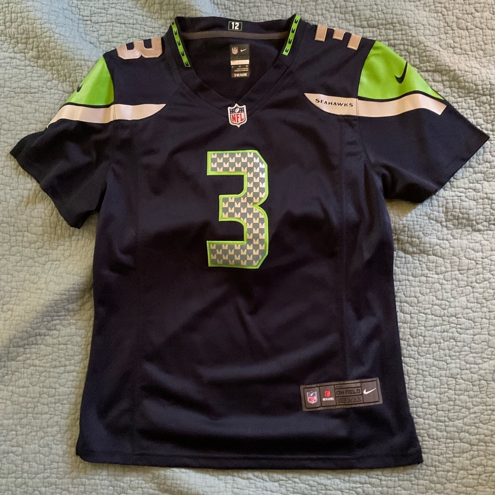 Women’s Seahawk jersey, Wilson football jersey. 12th man. - Picture 3 of 8
